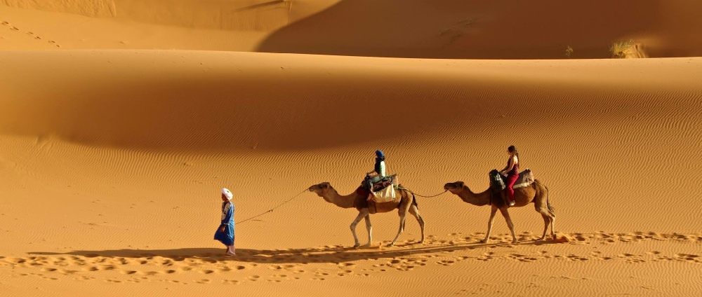 Morocco Desert Trek,Merzouga camel trekking,Marrakech to Erg Chebbi tours, Fes to Merzouga trips