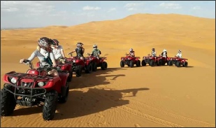 Merzouga quad excursions,Erg Chebbi quad trips in dunes