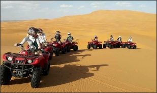 Merzouga quad excursions,Erg Chebbi quad trips in dunes