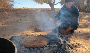 Merzouga Berber cooking,traditional cooking in Merzouga desert in Morocco