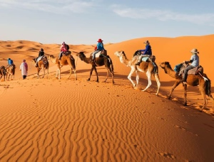 MERZOUGA CAMEL TREK AND 1 NIGHT IN SAHARA CAMP